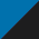 Brilliant Blue/ Black