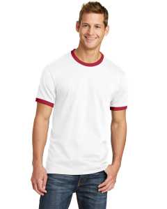 WHITE/RED