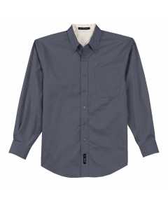 Embroidered Port Authority Long Sleeve Easy Care Shirt.