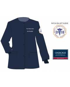 Men's Cherokee Workwear Professionals Snap Front Warm-up Jacket
