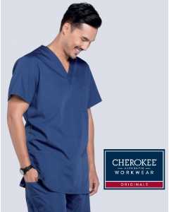 Tall Cherokee Unisex V-Neck 3-Pocket Scrub Top